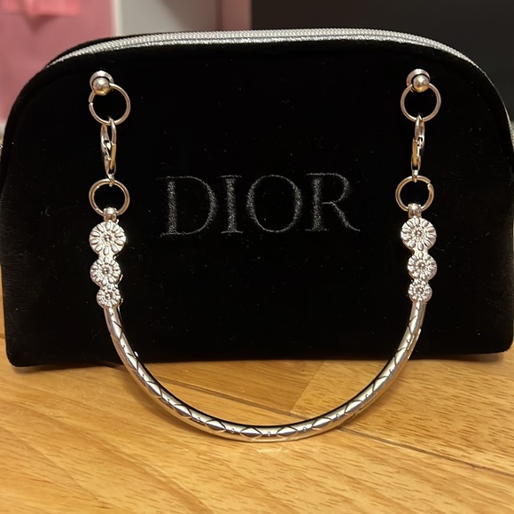 Dior Black Pouch with Double Zipper - Picture 8 of 9